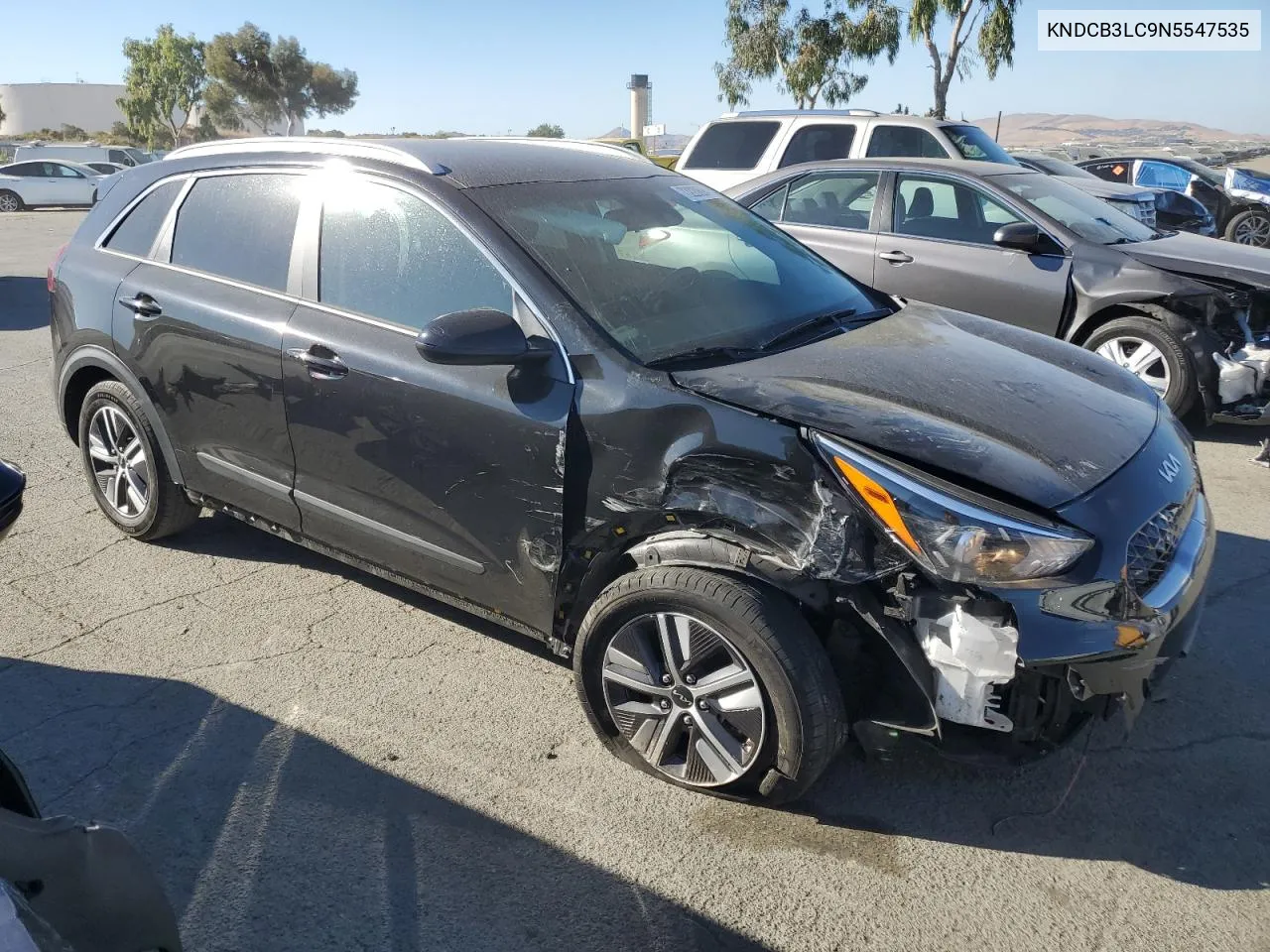 2022 Kia Niro Lx VIN: KNDCB3LC9N5547535 Lot: 73220694