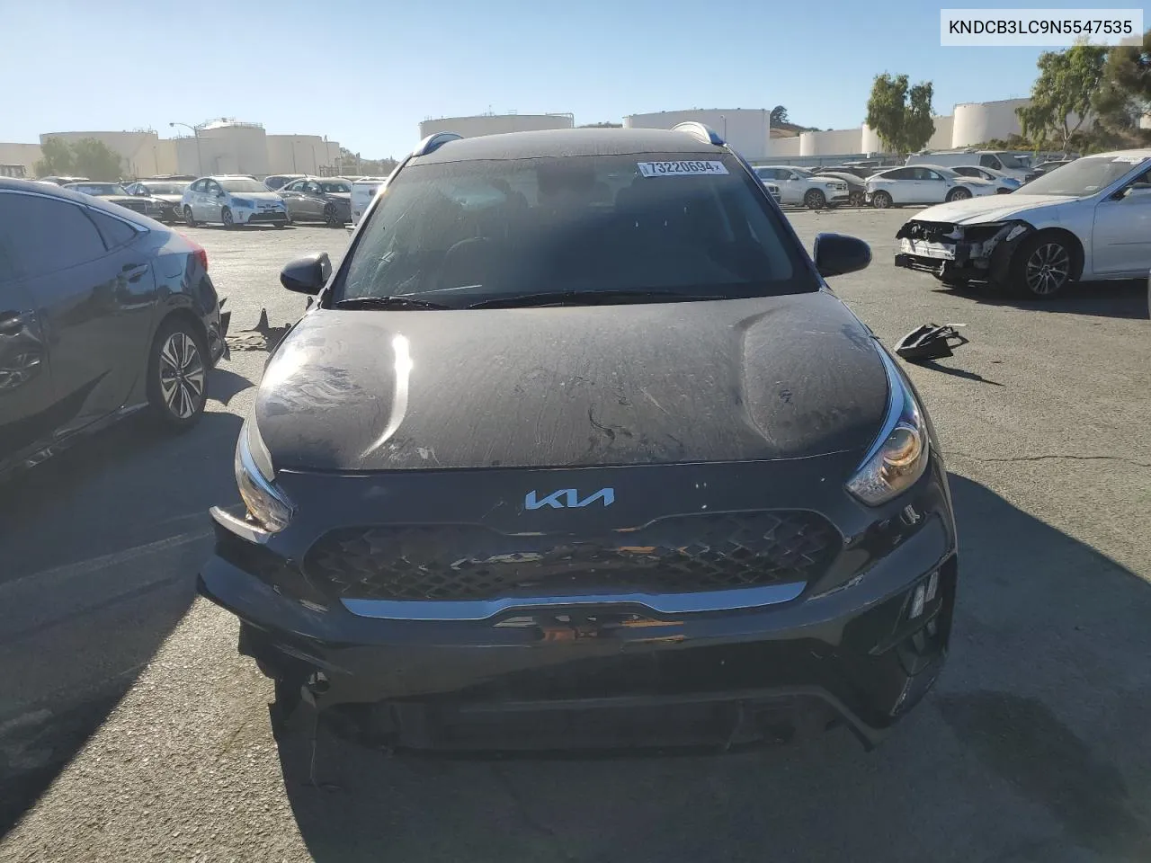 2022 Kia Niro Lx VIN: KNDCB3LC9N5547535 Lot: 73220694