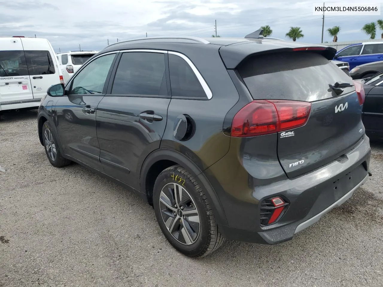 2022 Kia Niro Lxs VIN: KNDCM3LD4N5506846 Lot: 74615614