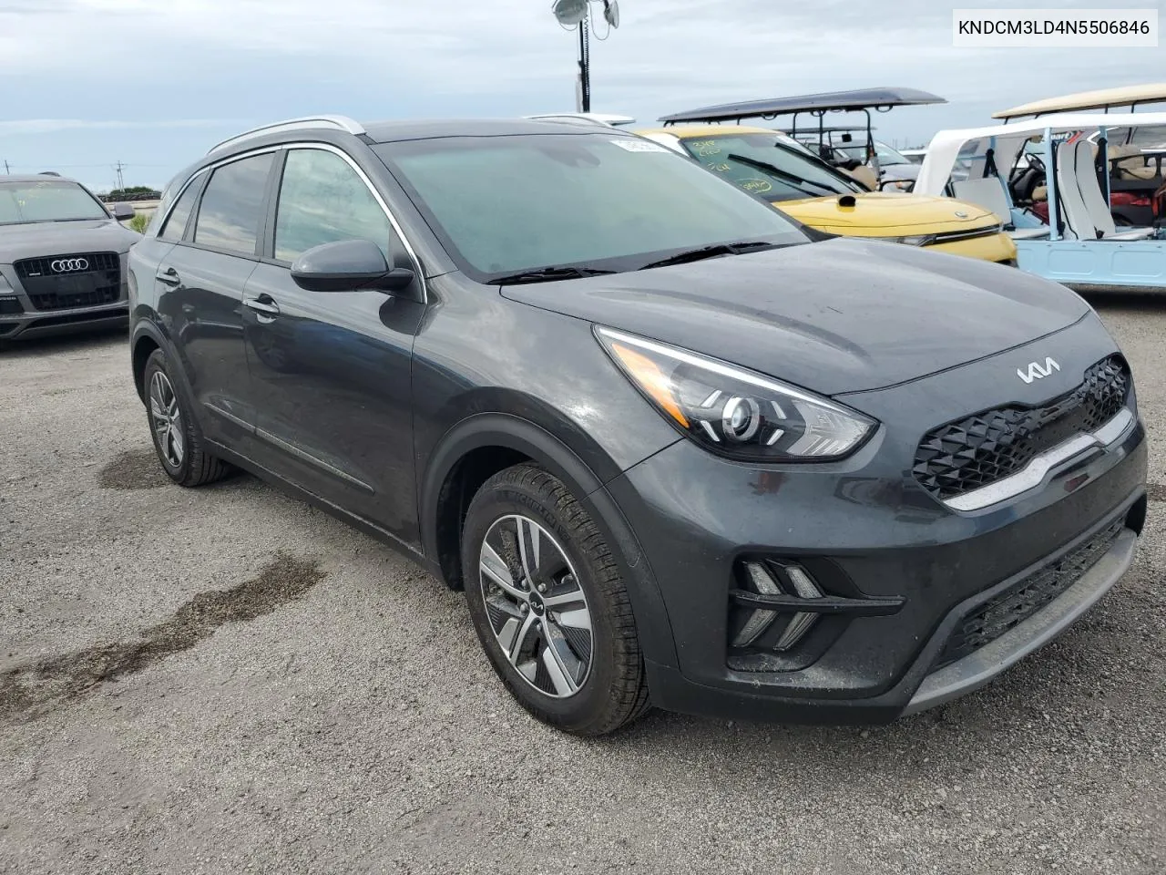 2022 Kia Niro Lxs VIN: KNDCM3LD4N5506846 Lot: 74615614