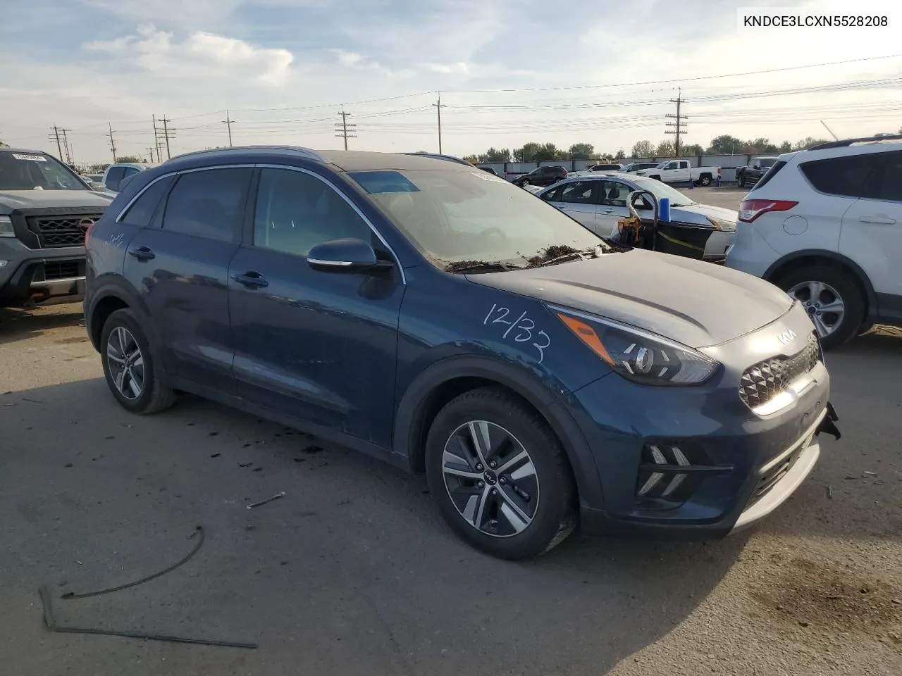 2022 Kia Niro Ex Premium VIN: KNDCE3LCXN5528208 Lot: 75558104