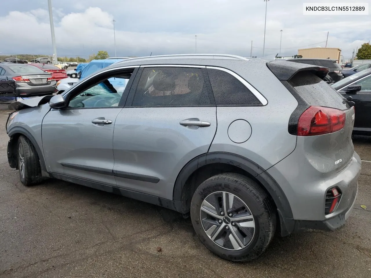 2022 Kia Niro Lx VIN: KNDCB3LC1N5512889 Lot: 75894614