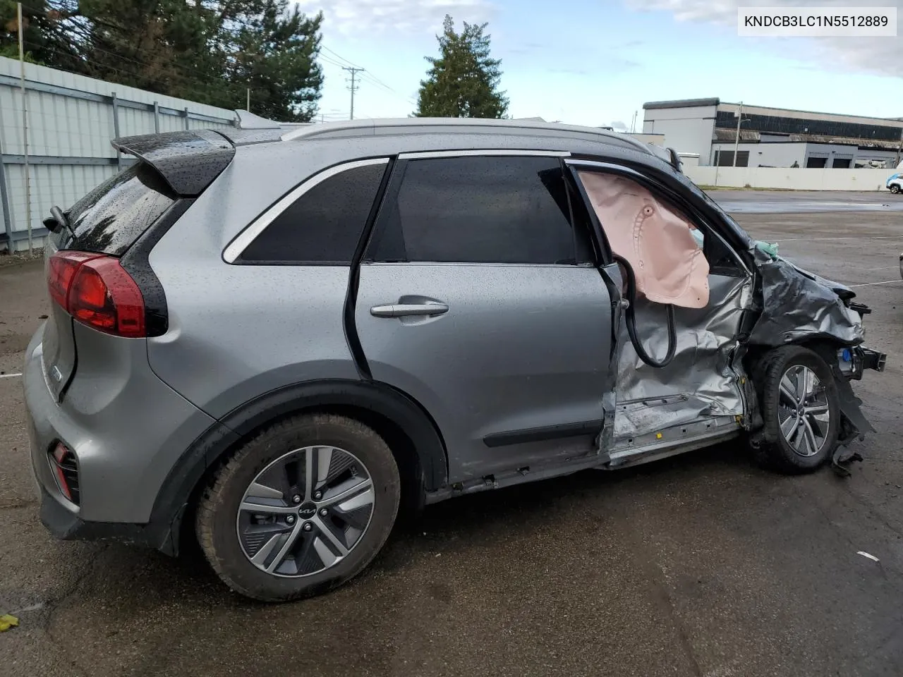 2022 Kia Niro Lx VIN: KNDCB3LC1N5512889 Lot: 75894614