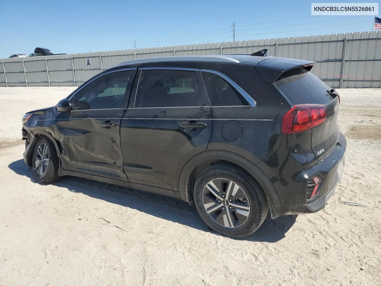 2022 Kia Niro Lx VIN: KNDCB3LC5N5526861 Lot: 76415934