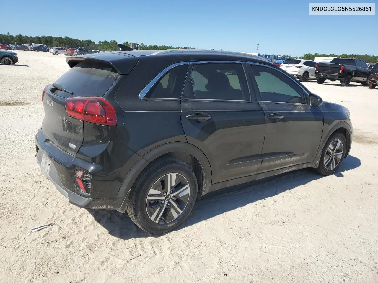 2022 Kia Niro Lx VIN: KNDCB3LC5N5526861 Lot: 76415934