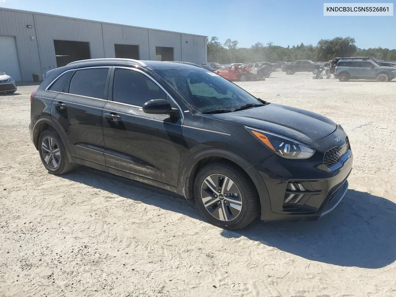 2022 Kia Niro Lx VIN: KNDCB3LC5N5526861 Lot: 76415934