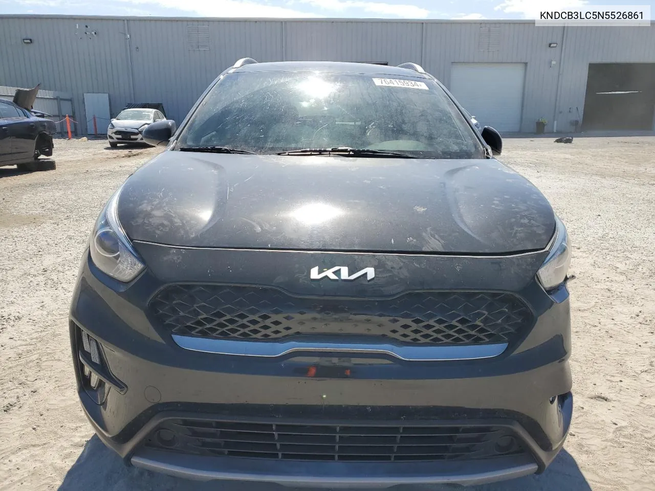 2022 Kia Niro Lx VIN: KNDCB3LC5N5526861 Lot: 76415934