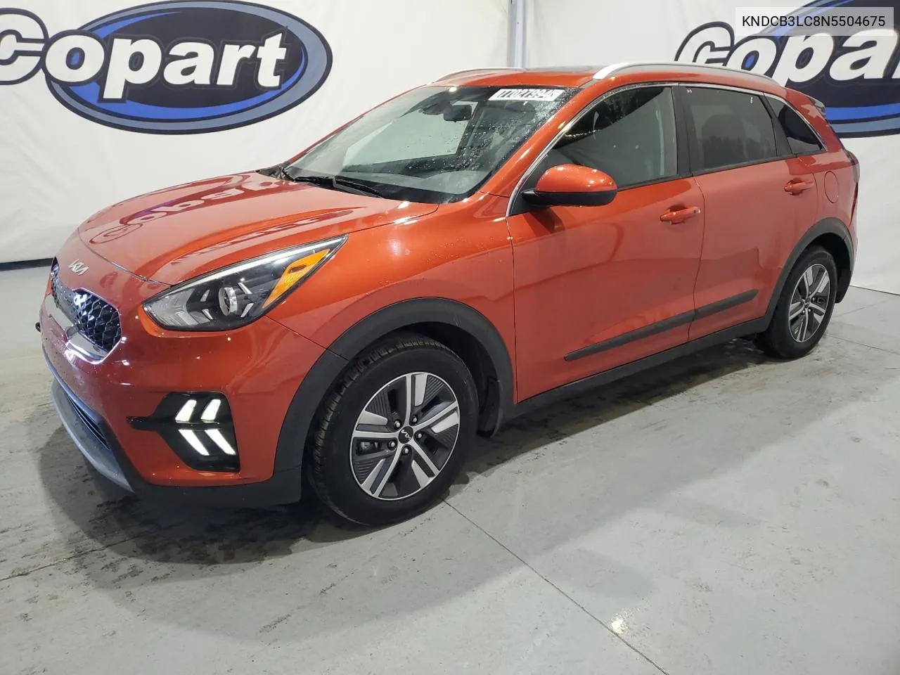 2022 Kia Niro Lx VIN: KNDCB3LC8N5504675 Lot: 77027994