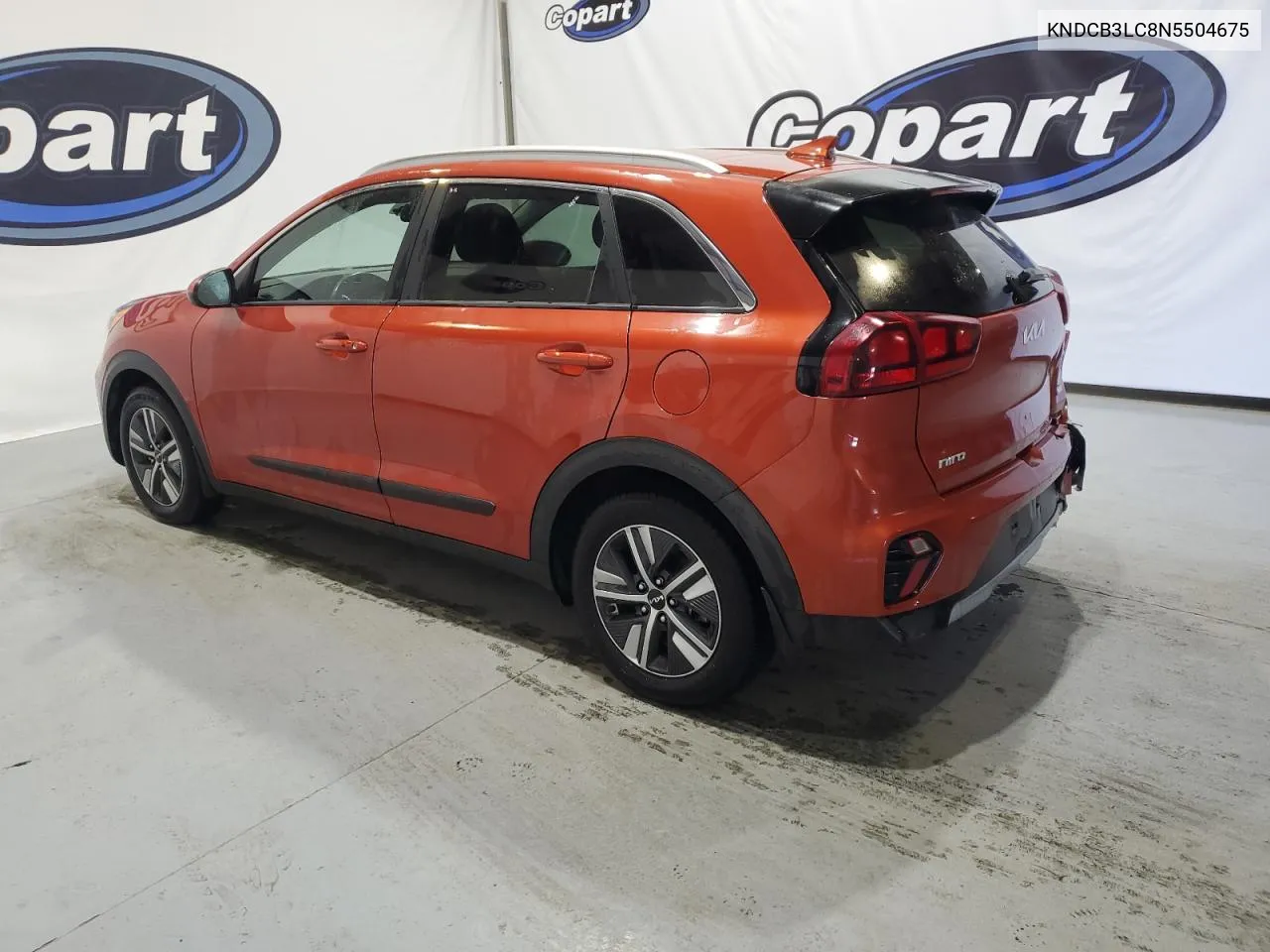 2022 Kia Niro Lx VIN: KNDCB3LC8N5504675 Lot: 77027994