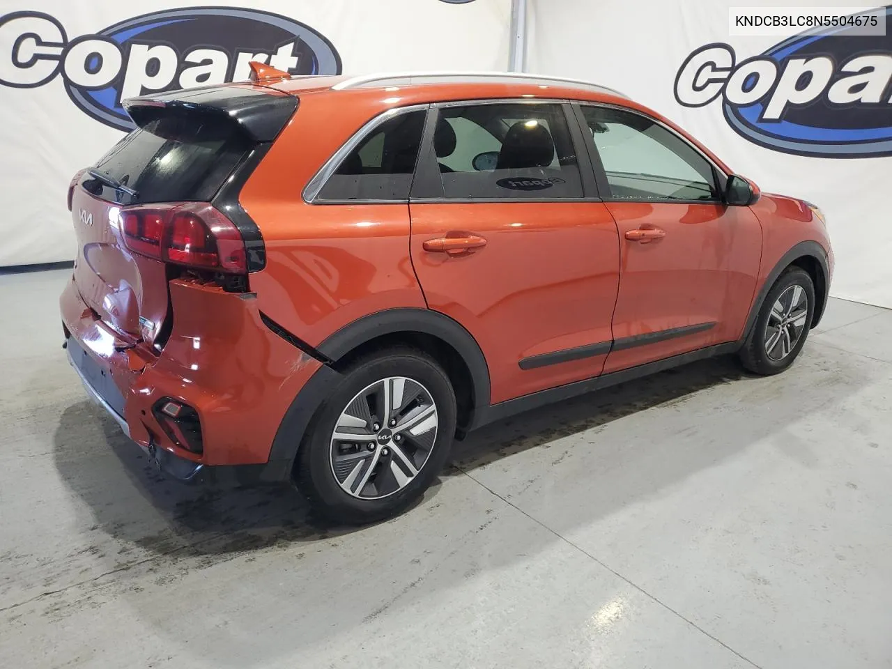 2022 Kia Niro Lx VIN: KNDCB3LC8N5504675 Lot: 77027994