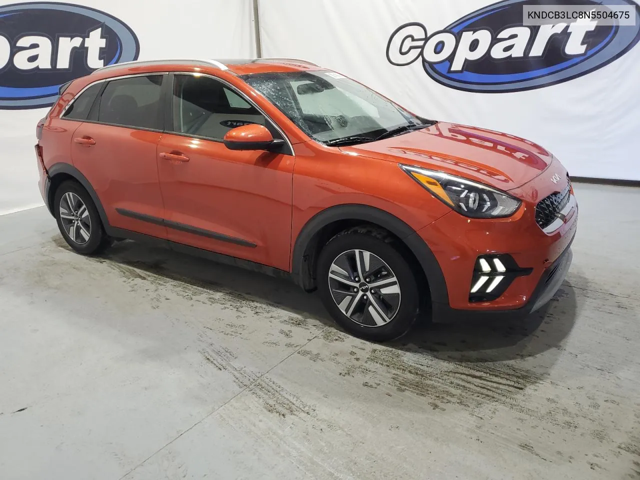 2022 Kia Niro Lx VIN: KNDCB3LC8N5504675 Lot: 77027994