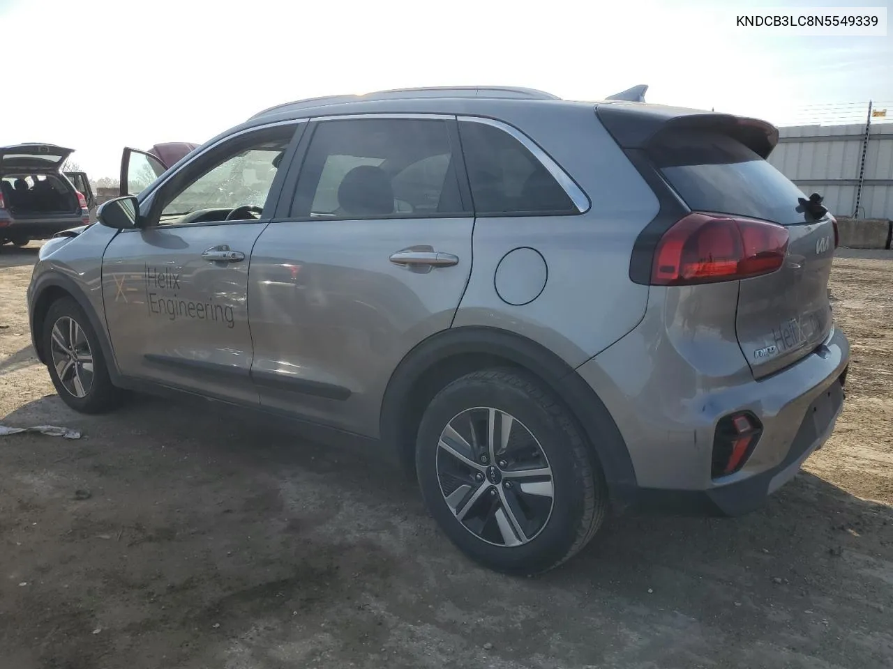 2022 Kia Niro Lx VIN: KNDCB3LC8N5549339 Lot: 77200684