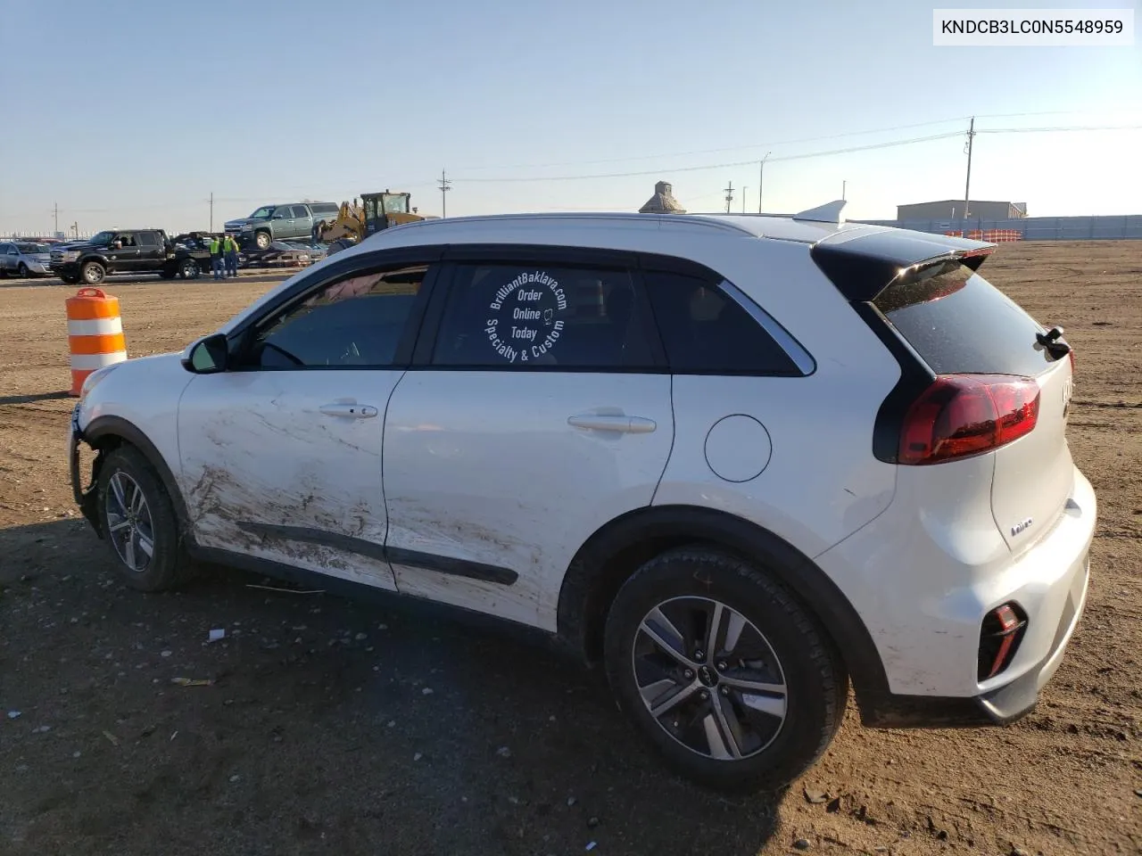 2022 Kia Niro Lx VIN: KNDCB3LC0N5548959 Lot: 77379744