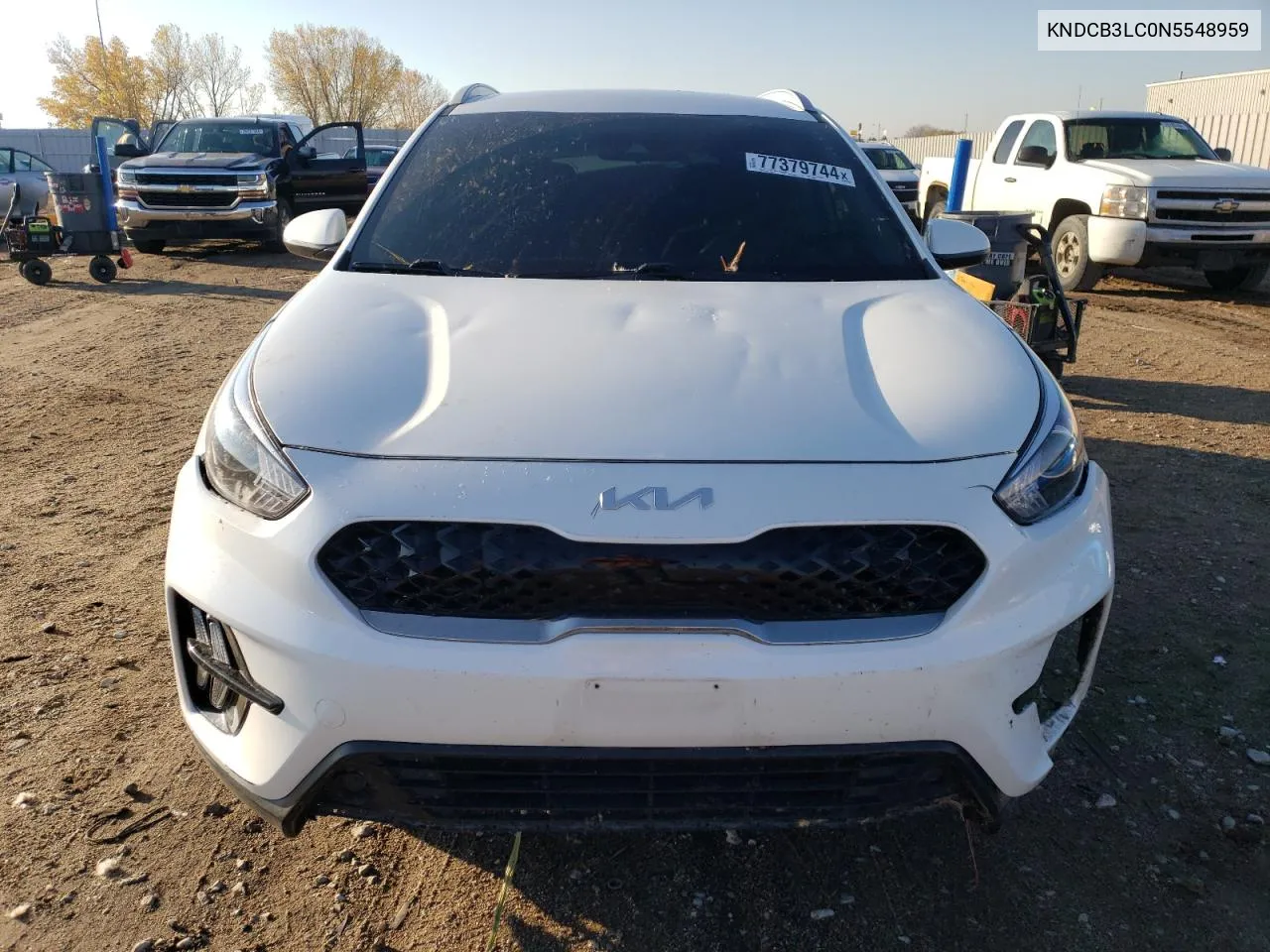 2022 Kia Niro Lx VIN: KNDCB3LC0N5548959 Lot: 77379744