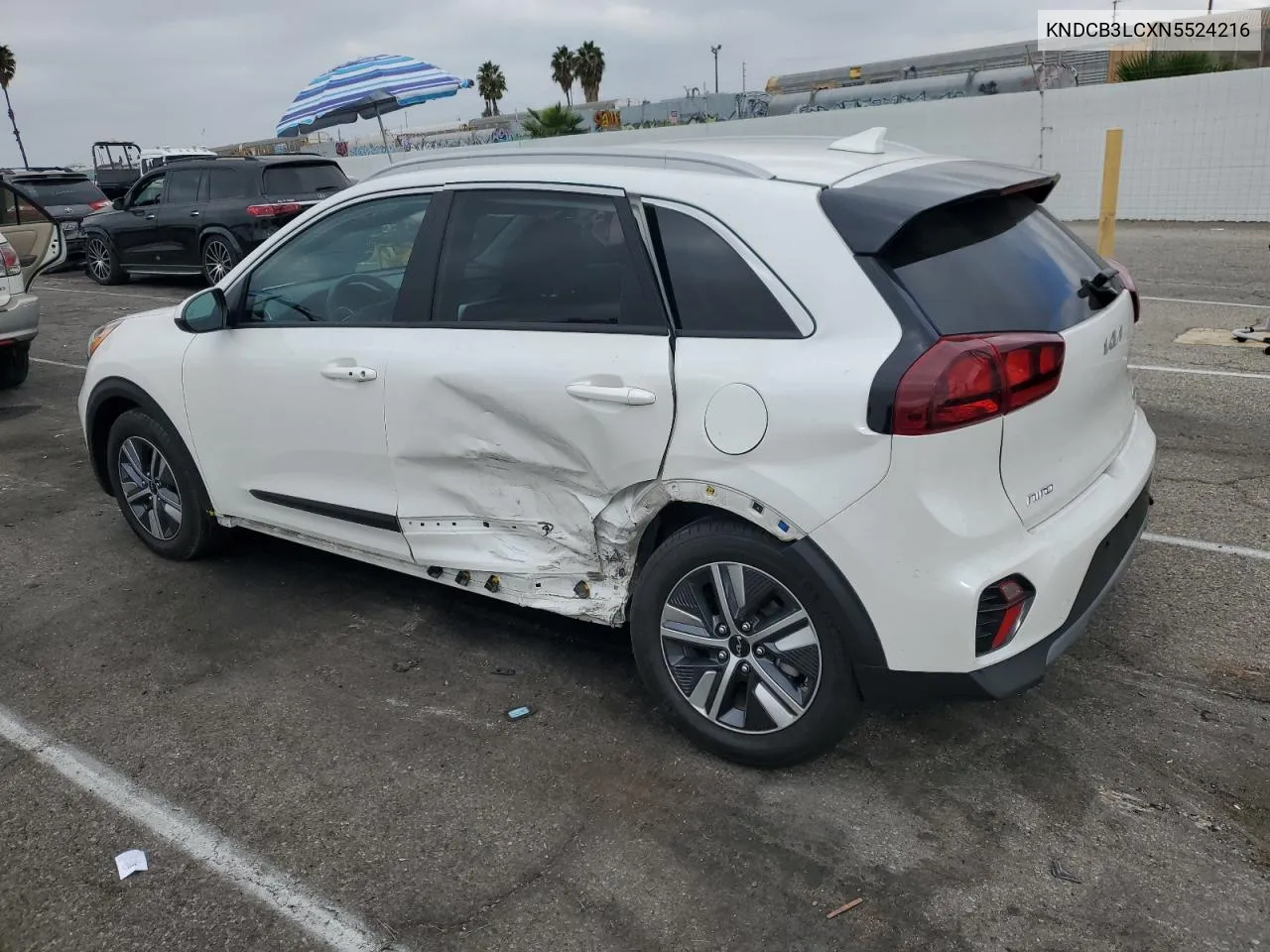 2022 Kia Niro Lx VIN: KNDCB3LCXN5524216 Lot: 77710084