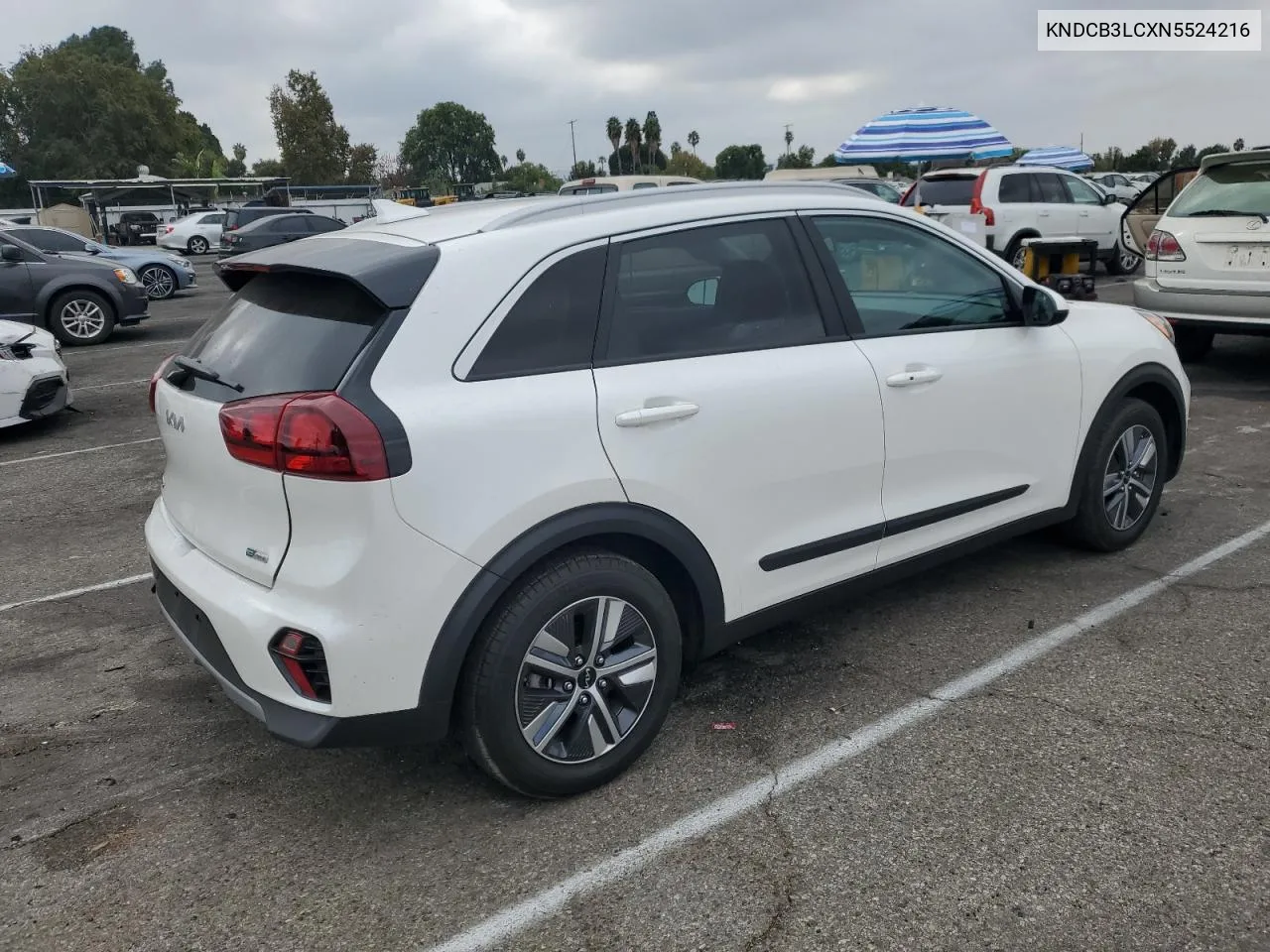 2022 Kia Niro Lx VIN: KNDCB3LCXN5524216 Lot: 77710084