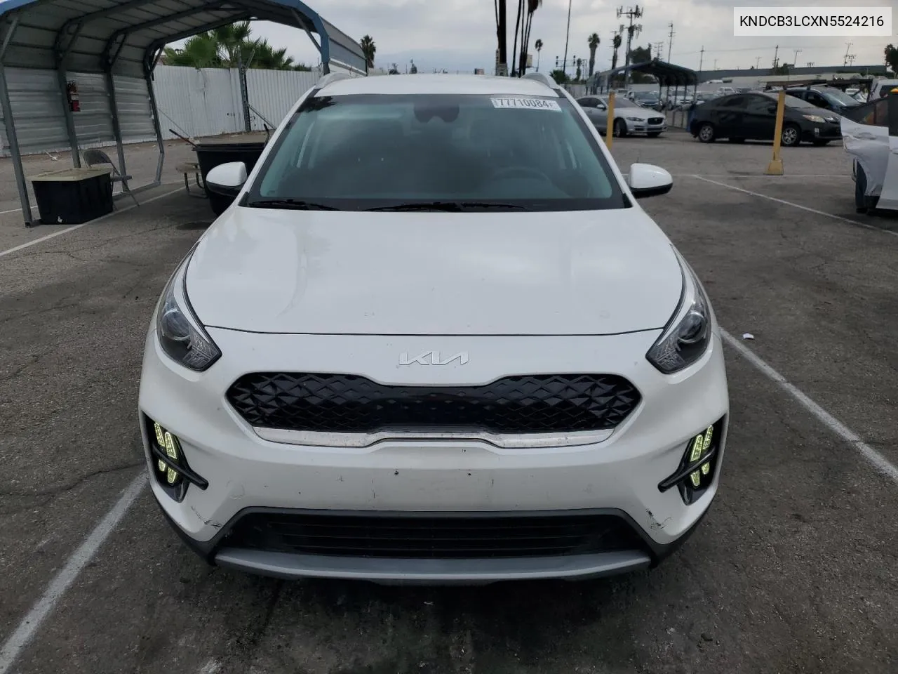 2022 Kia Niro Lx VIN: KNDCB3LCXN5524216 Lot: 77710084