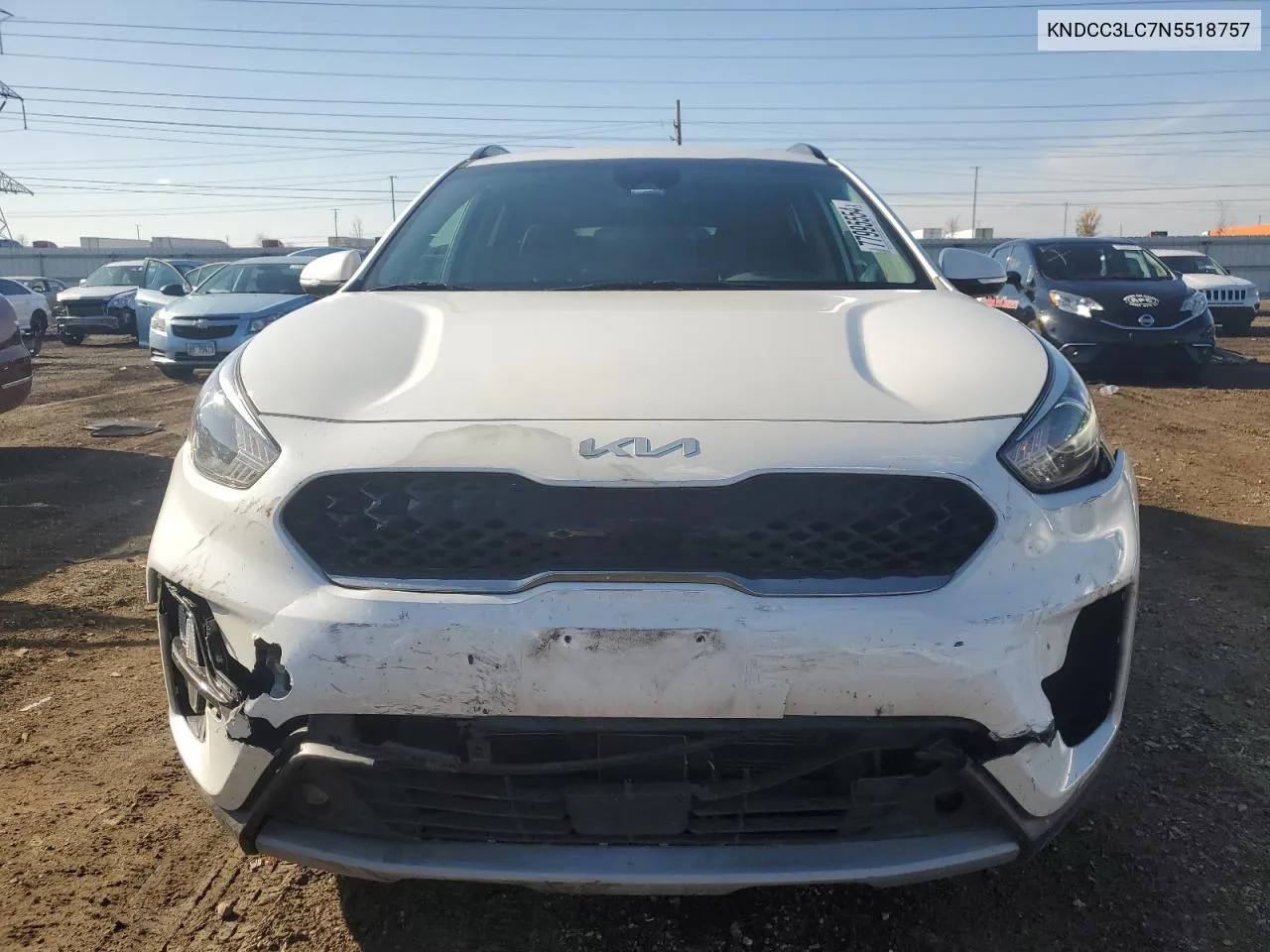 2022 Kia Niro Touring Special Edition VIN: KNDCC3LC7N5518757 Lot: 77995554