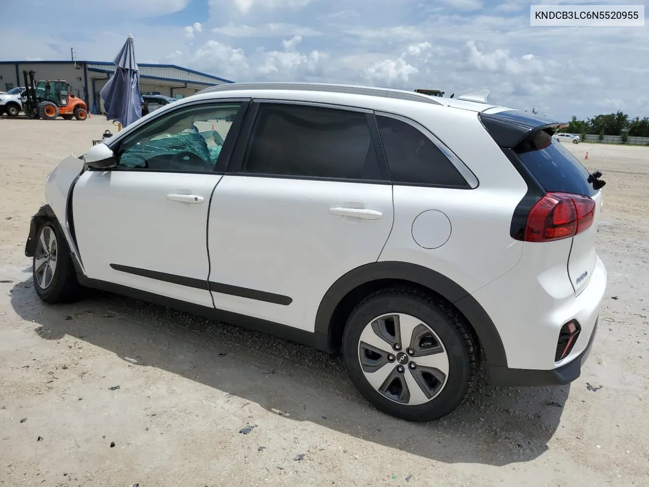 2022 Kia Niro Lx VIN: KNDCB3LC6N5520955 Lot: 77996374