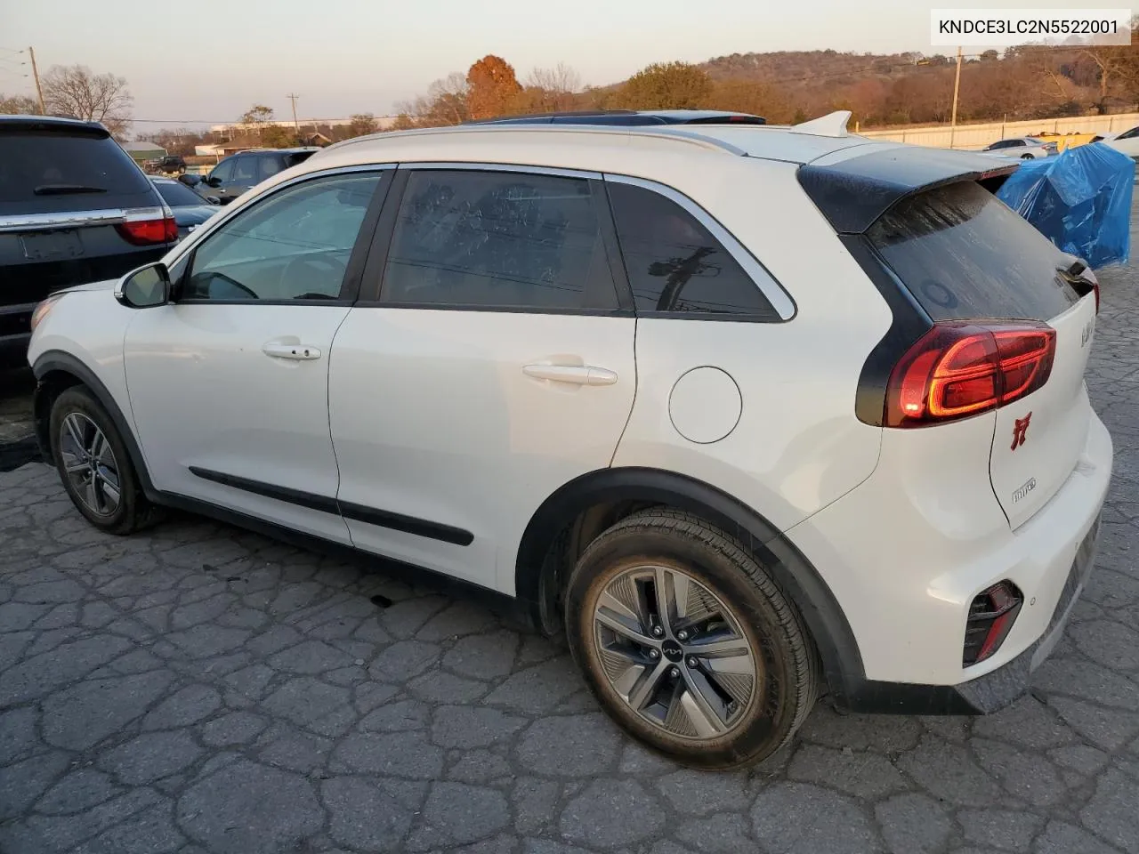 2022 Kia Niro Ex Premium VIN: KNDCE3LC2N5522001 Lot: 78091284