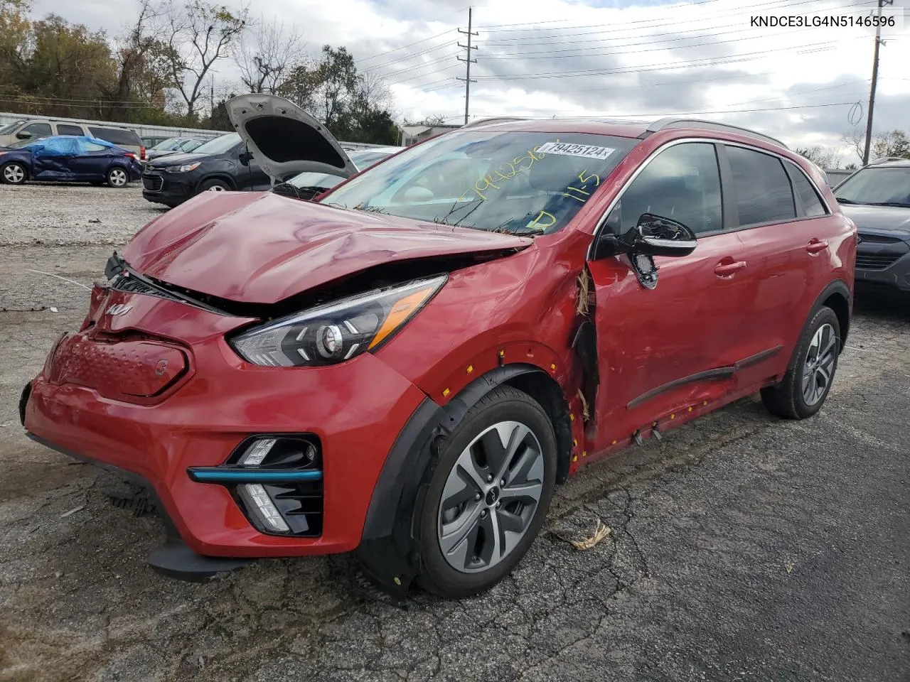 2022 Kia Niro Ex Premium VIN: KNDCE3LG4N5146596 Lot: 79425124