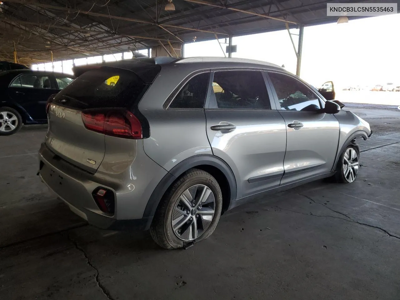 2022 Kia Niro Lx VIN: KNDCB3LC5N5535463 Lot: 80241554