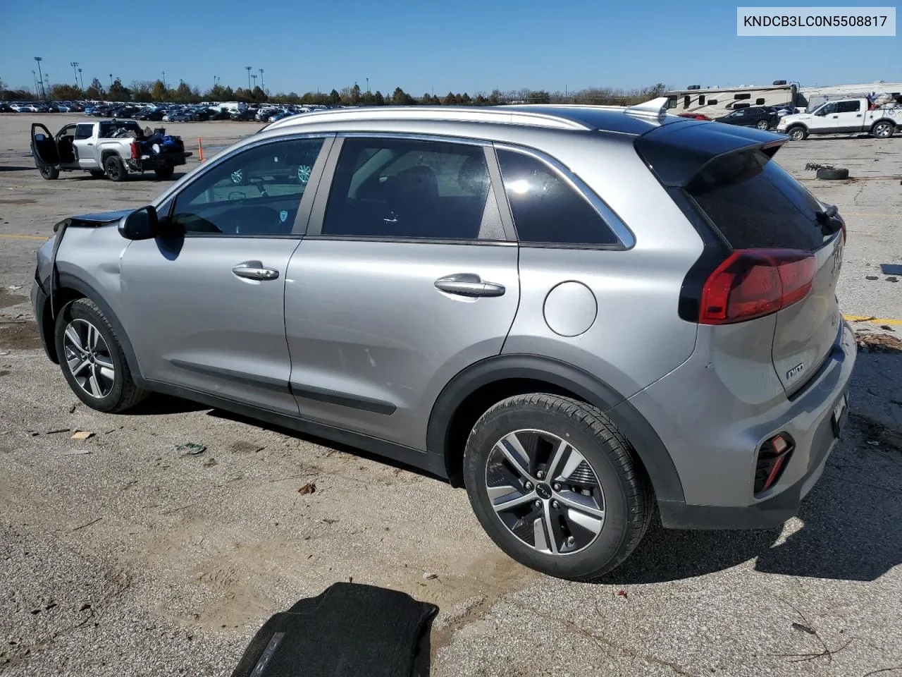 2022 Kia Niro Lx VIN: KNDCB3LC0N5508817 Lot: 80270134