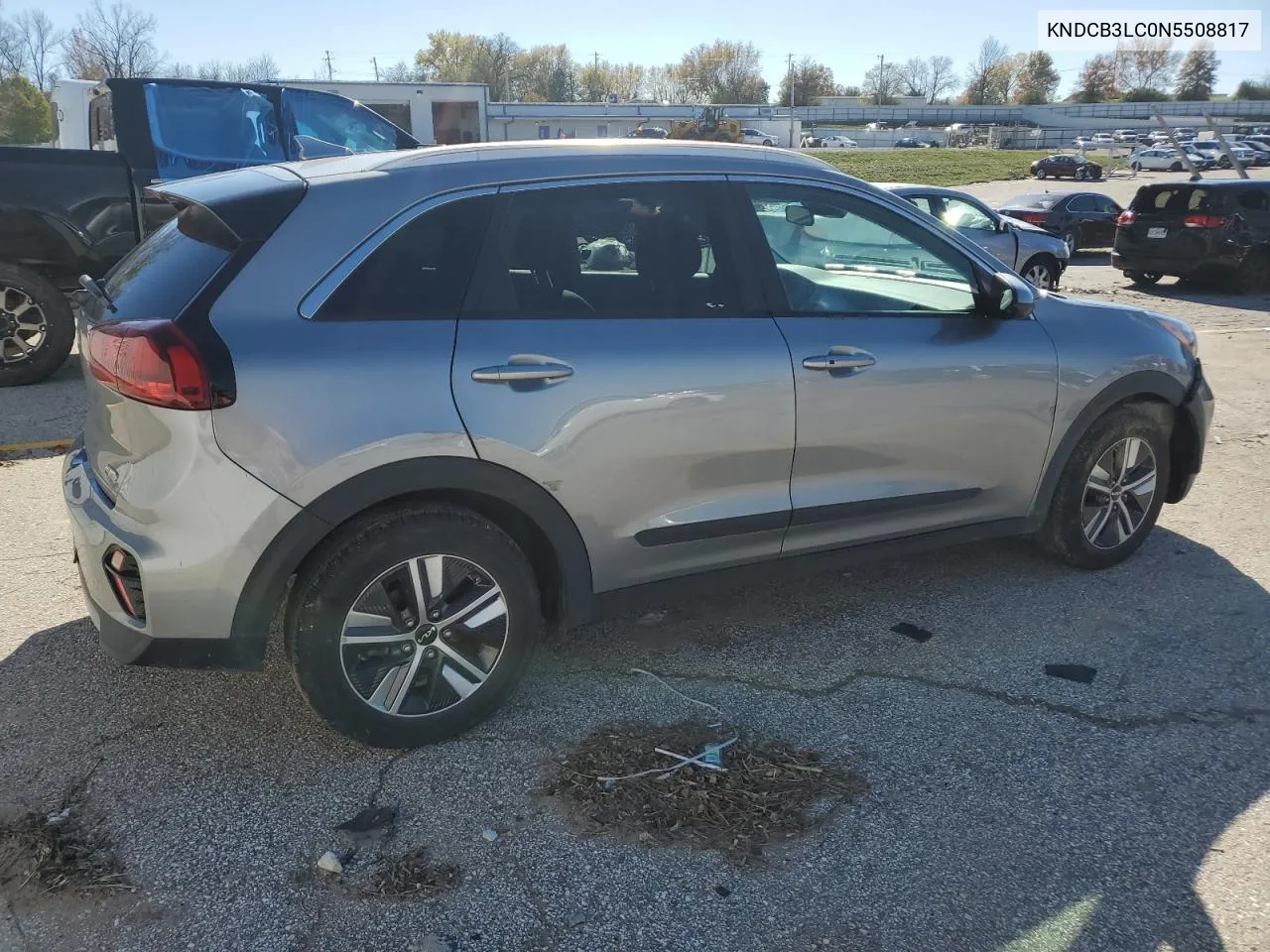 2022 Kia Niro Lx VIN: KNDCB3LC0N5508817 Lot: 80270134