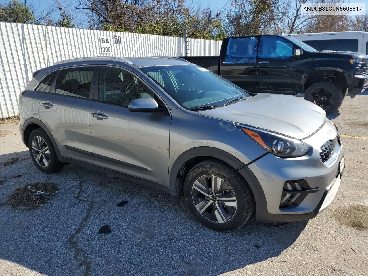 2022 Kia Niro Lx VIN: KNDCB3LC0N5508817 Lot: 80270134