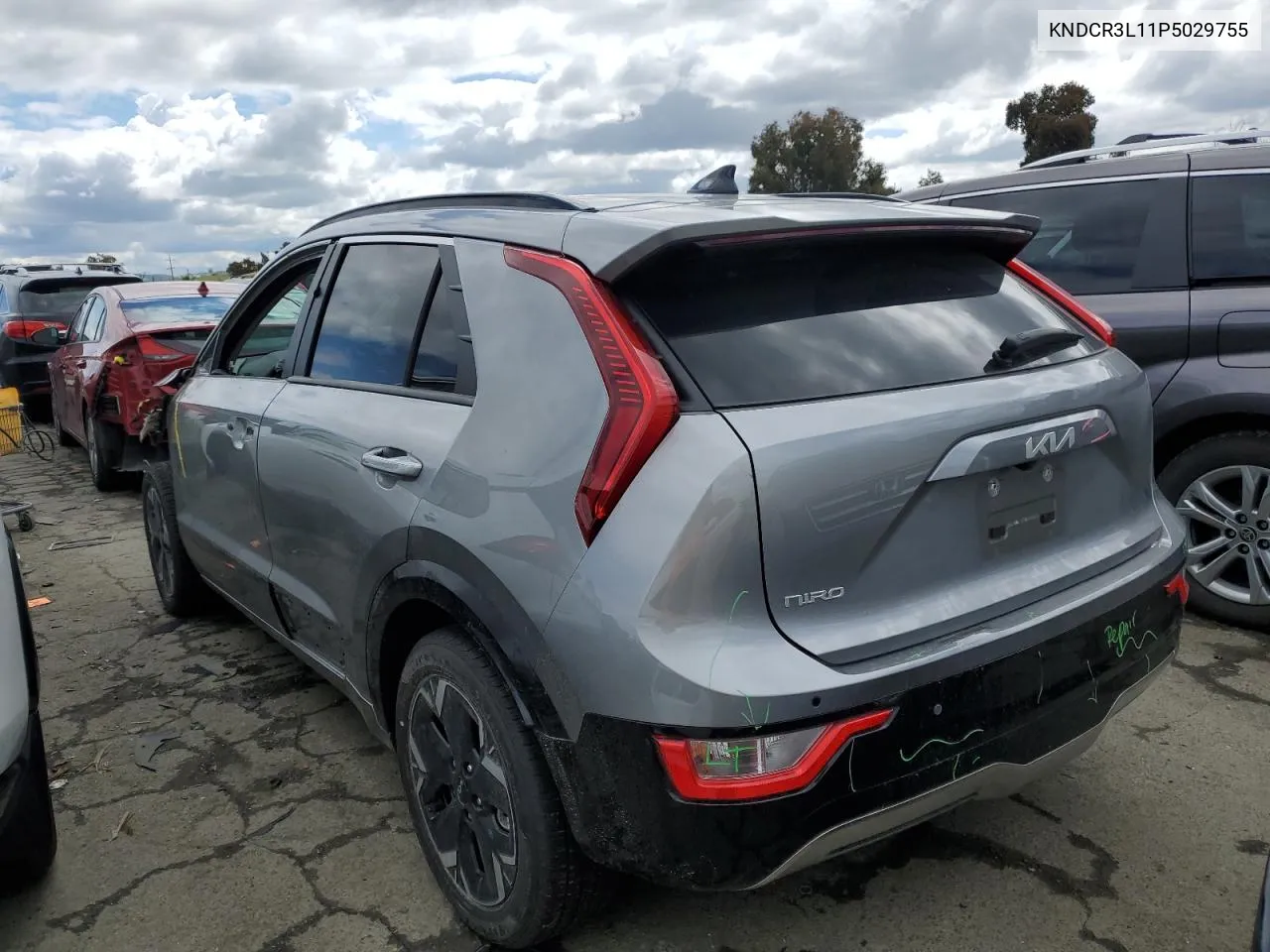 2023 Kia Niro Wind VIN: KNDCR3L11P5029755 Lot: 49194244