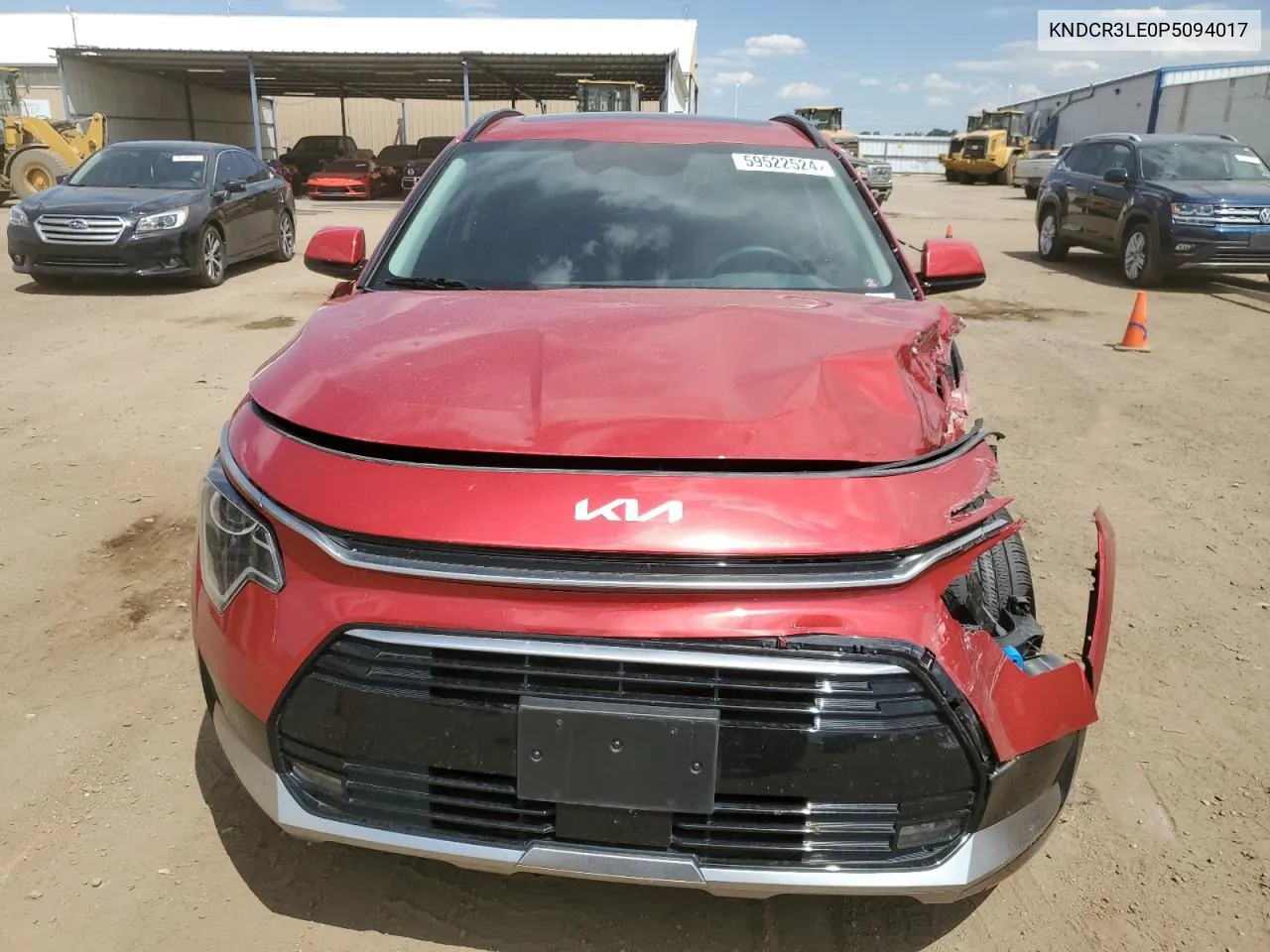 2023 Kia Niro Ex VIN: KNDCR3LE0P5094017 Lot: 59522524