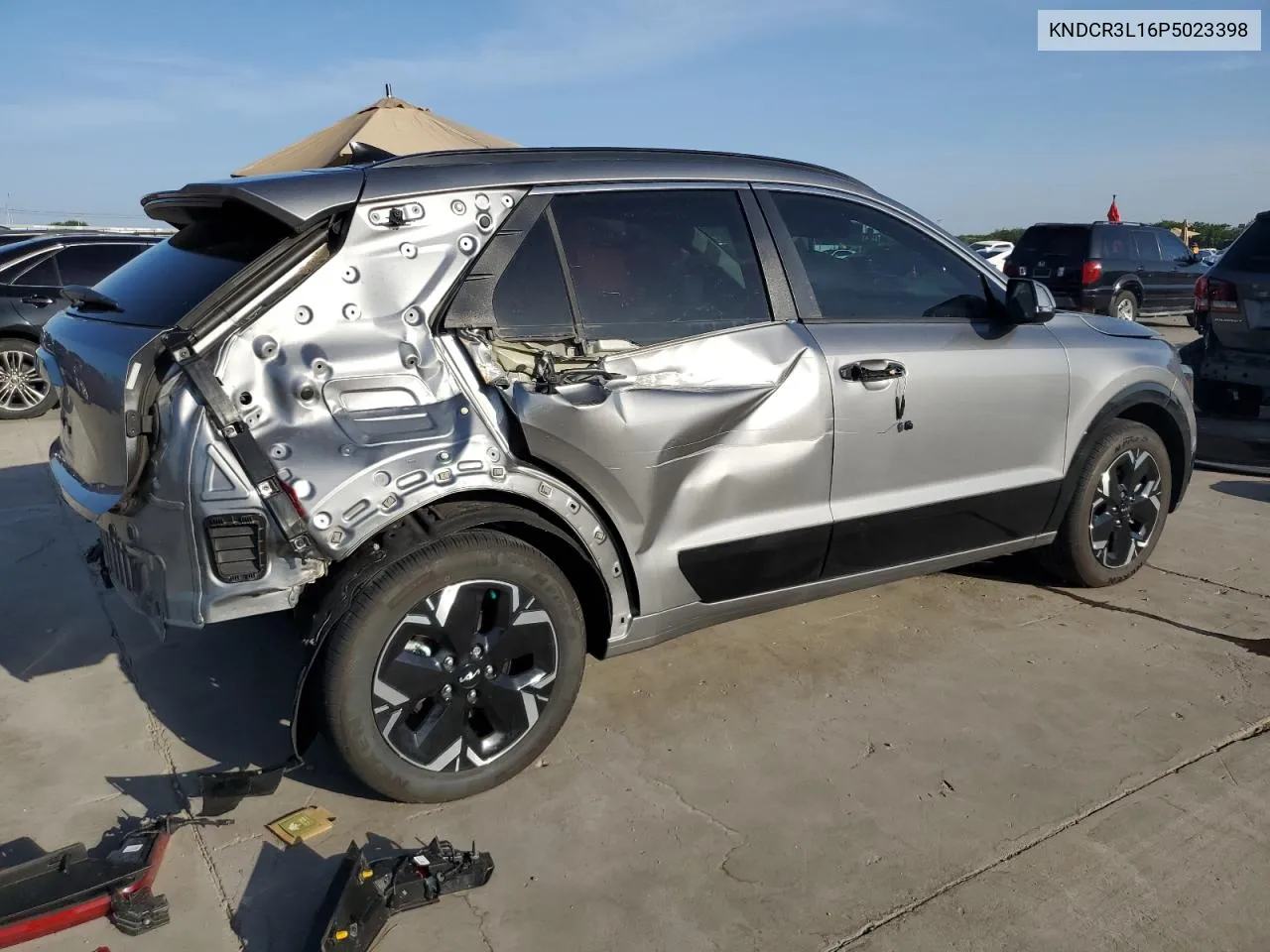 2023 Kia Niro Wind VIN: KNDCR3L16P5023398 Lot: 60873484