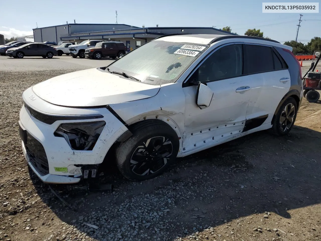 2023 Kia Niro Wave VIN: KNDCT3L13P5035932 Lot: 60963384