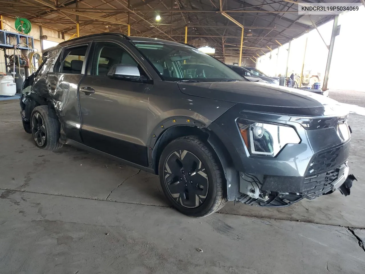 2023 Kia Niro Wind VIN: KNDCR3L19P5034069 Lot: 71037894