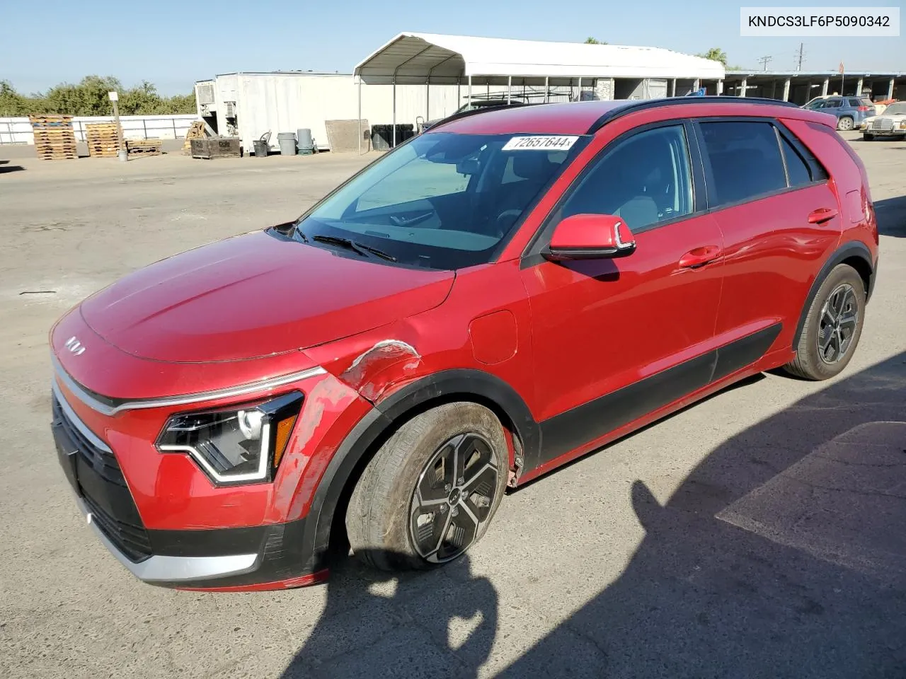 2023 Kia Niro Ex VIN: KNDCS3LF6P5090342 Lot: 72657644