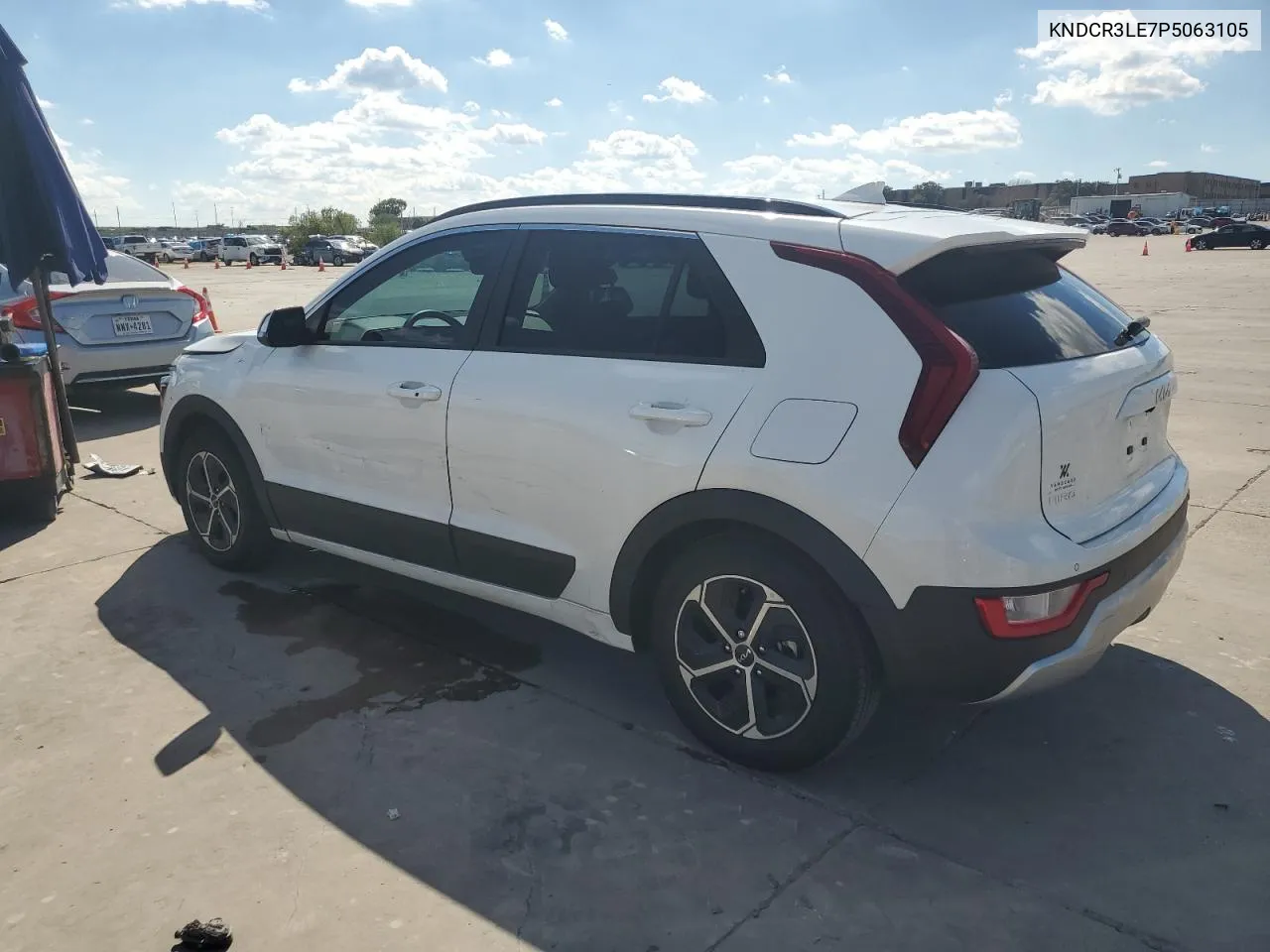 2023 Kia Niro Ex VIN: KNDCR3LE7P5063105 Lot: 73215824