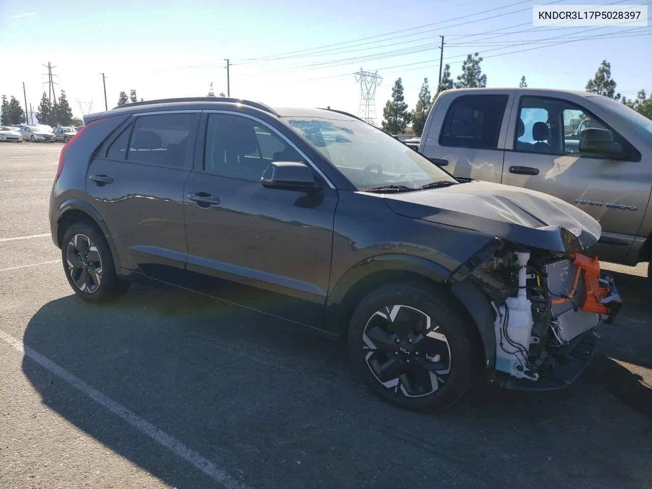 2023 Kia Niro Wind VIN: KNDCR3L17P5028397 Lot: 74216653