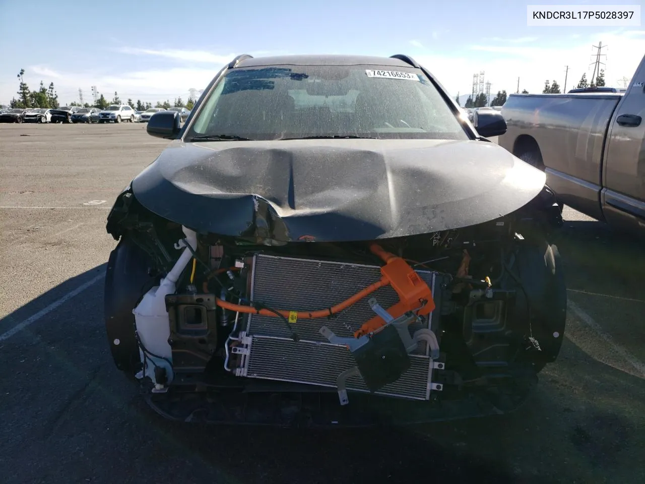 2023 Kia Niro Wind VIN: KNDCR3L17P5028397 Lot: 74216653