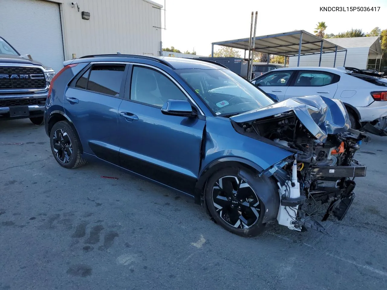 2023 Kia Niro Wind VIN: KNDCR3L15P5036417 Lot: 74610064