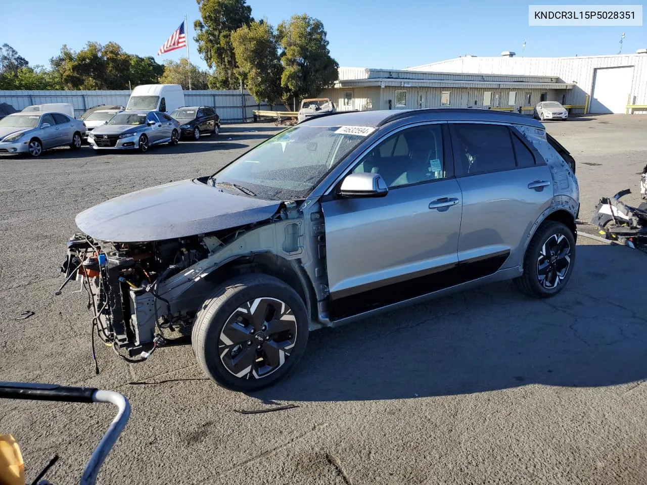 2023 Kia Niro Wind VIN: KNDCR3L15P5028351 Lot: 74632594