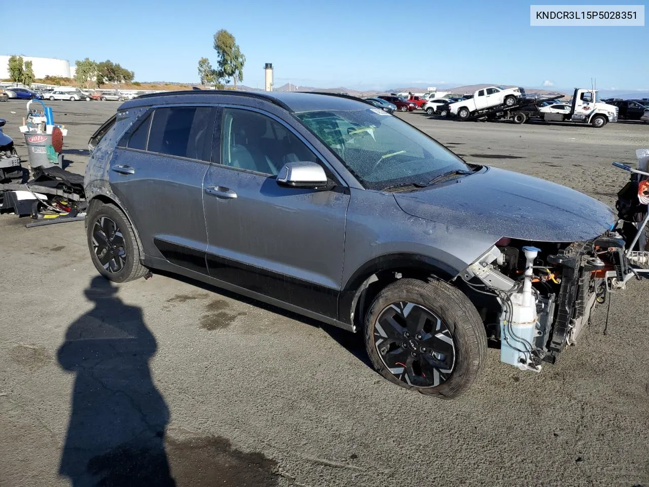 2023 Kia Niro Wind VIN: KNDCR3L15P5028351 Lot: 74632594