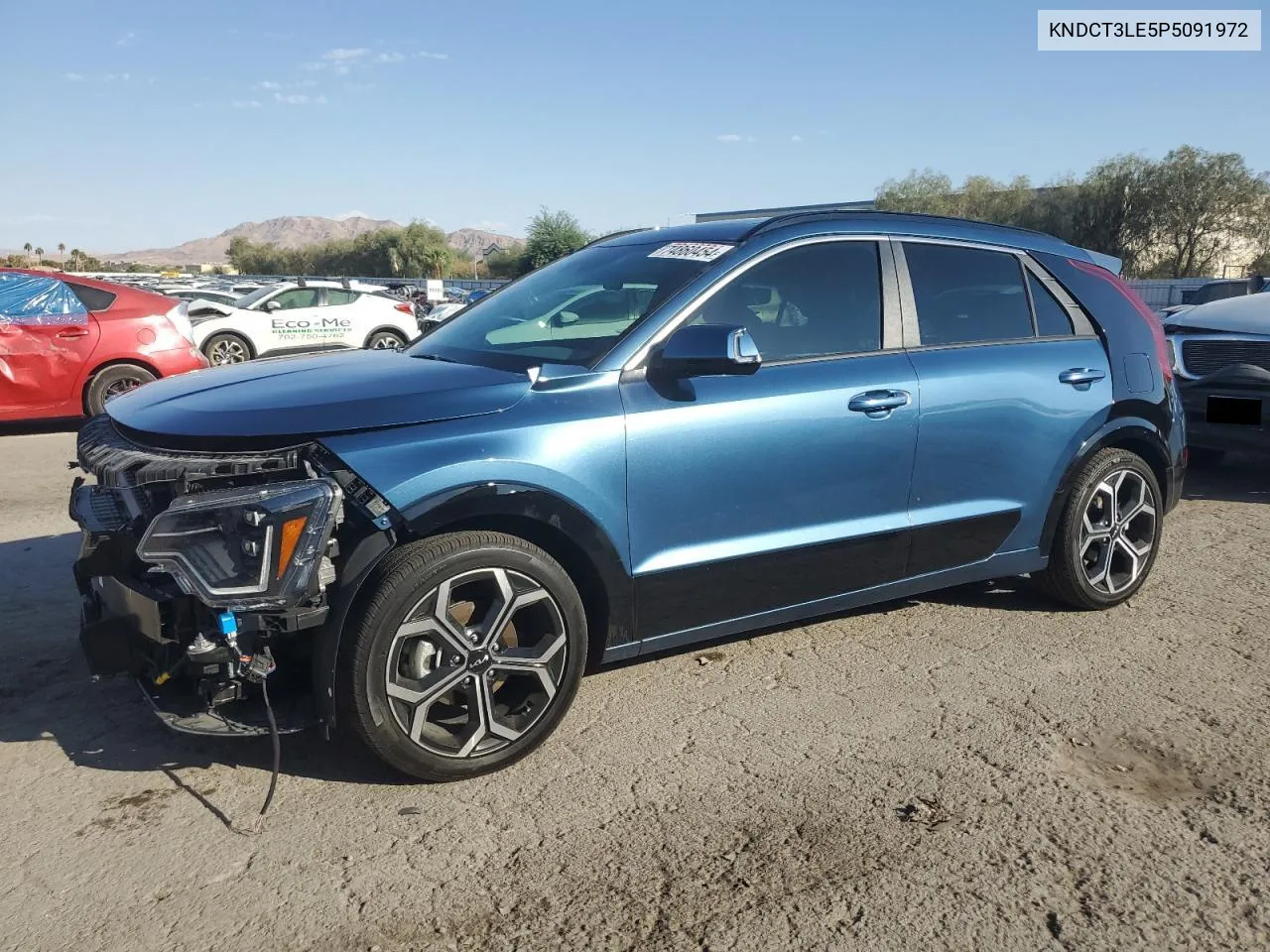 2023 Kia Niro Sx VIN: KNDCT3LE5P5091972 Lot: 74860454