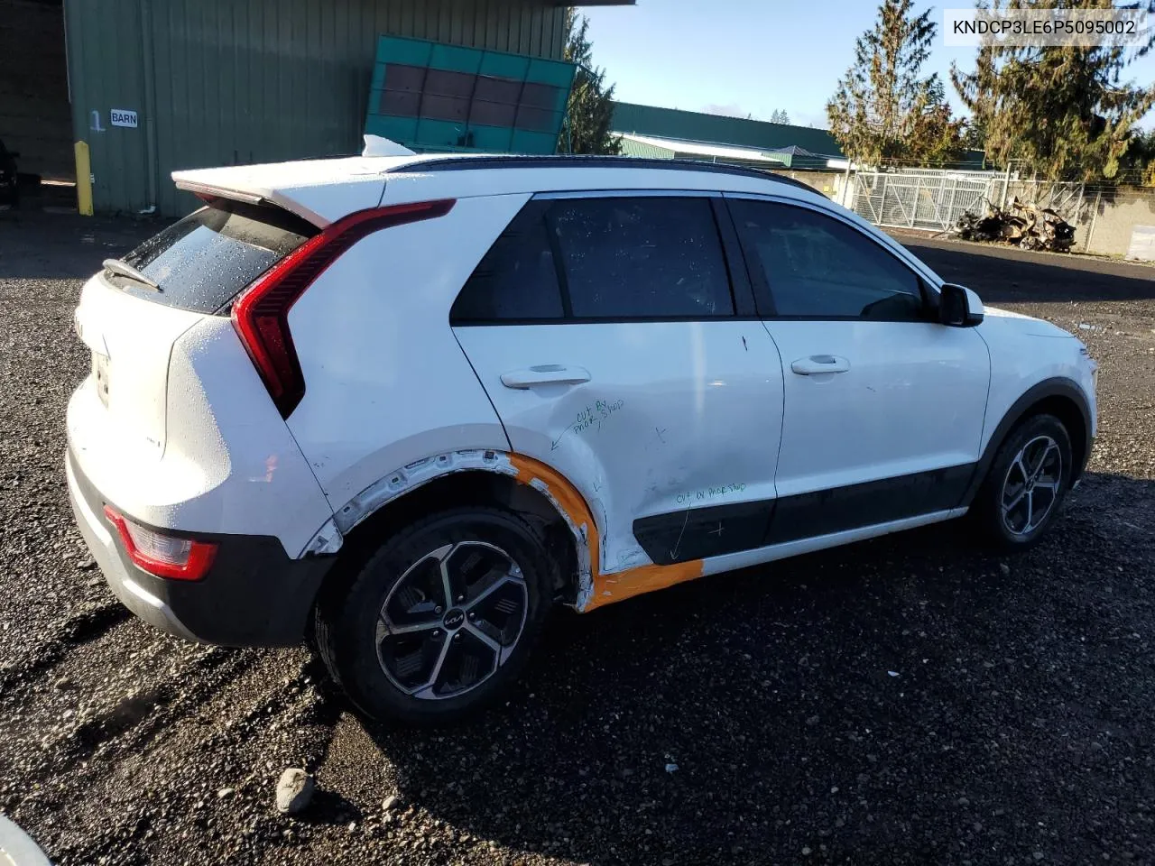 2023 Kia Niro Lx VIN: KNDCP3LE6P5095002 Lot: 75978914