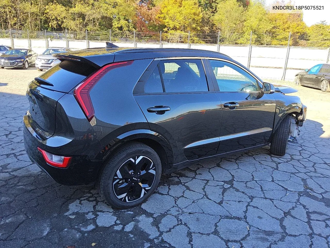 2023 Kia Niro Wind VIN: KNDCR3L18P5075521 Lot: 77027914