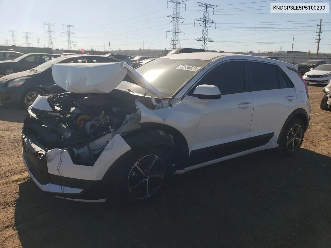 2023 Kia Niro Lx VIN: KNDCP3LE5P5100299 Lot: 77538524