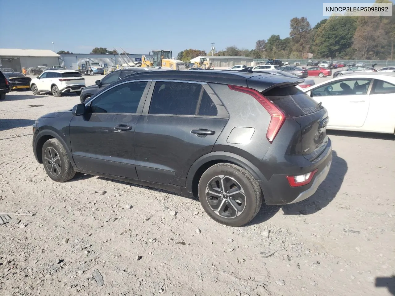 2023 Kia Niro Lx VIN: KNDCP3LE4P5098092 Lot: 77675574