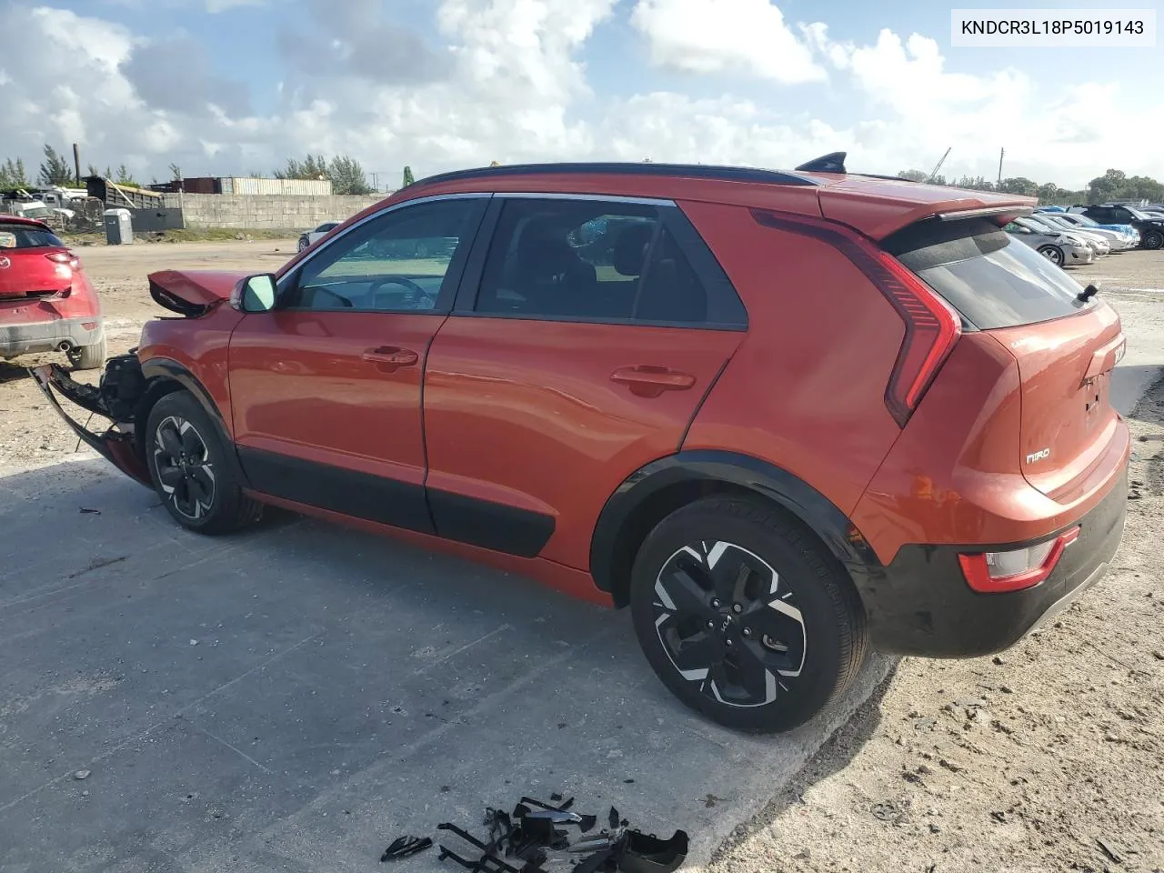 2023 Kia Niro Wind VIN: KNDCR3L18P5019143 Lot: 78305554