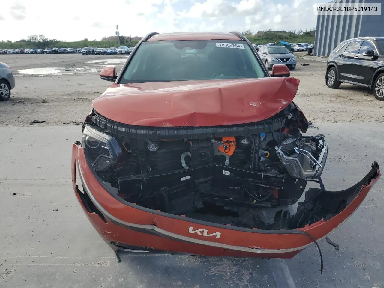 2023 Kia Niro Wind VIN: KNDCR3L18P5019143 Lot: 78305554