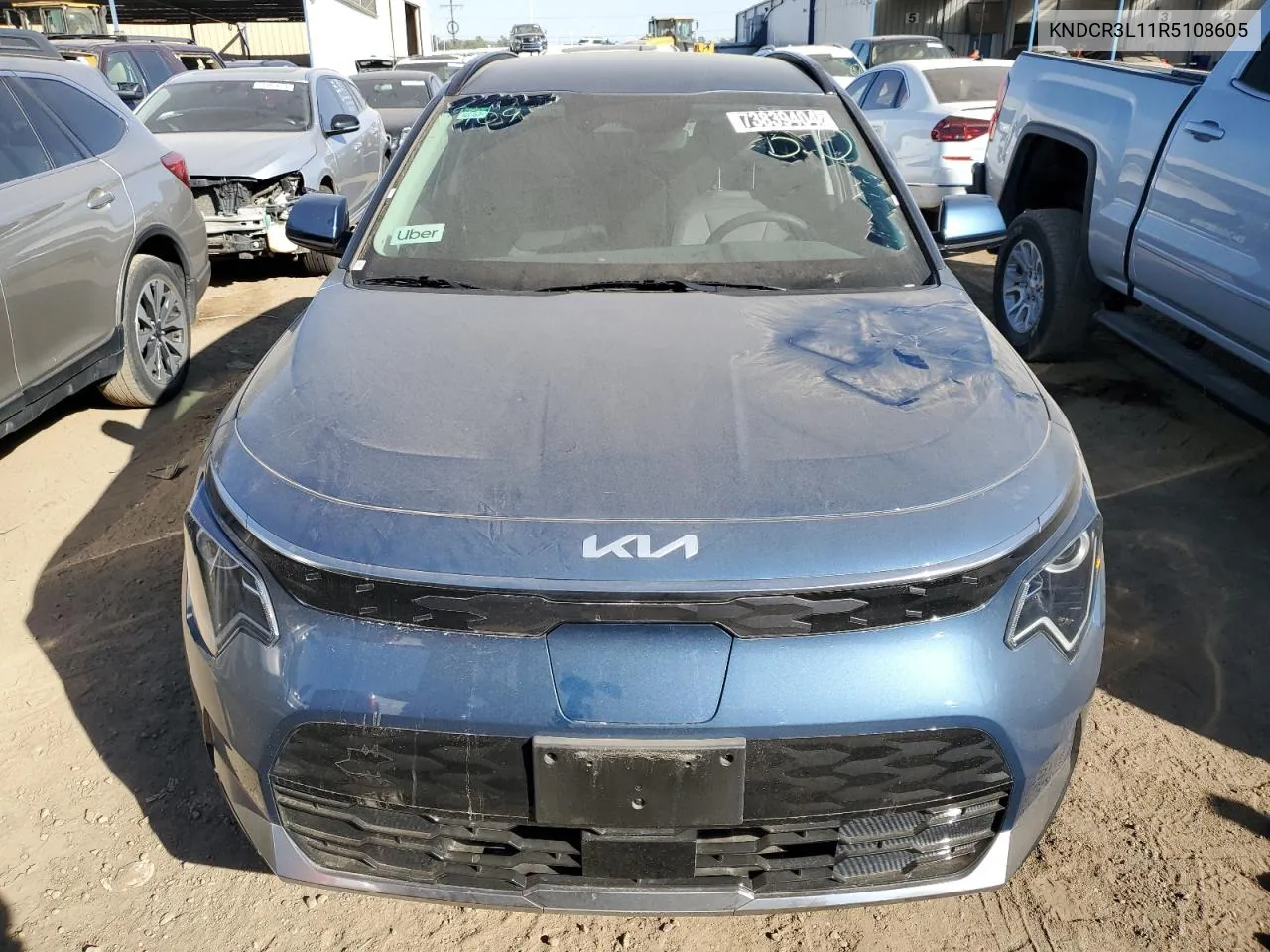 2024 Kia Niro Wind VIN: KNDCR3L11R5108605 Lot: 73839404