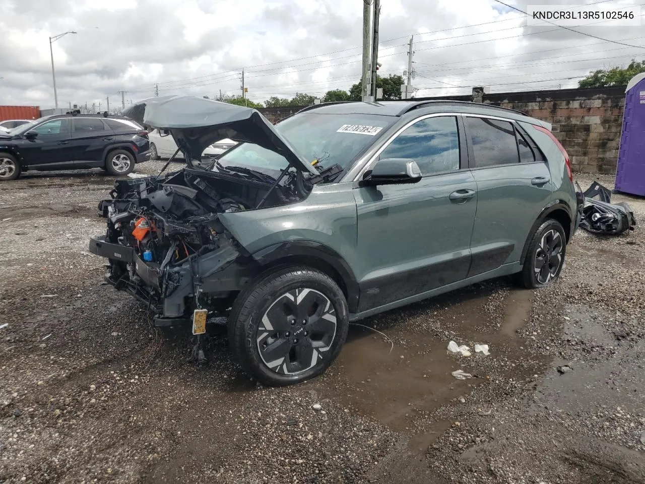 2024 Kia Niro Wind VIN: KNDCR3L13R5102546 Lot: 74876734